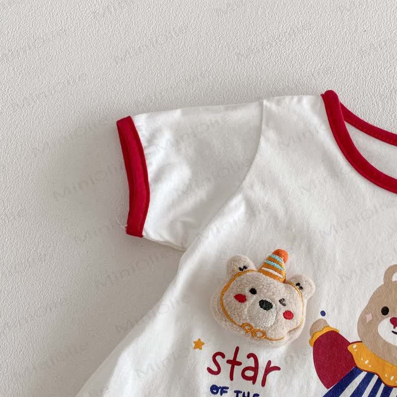 STAR OF THE SHOWのベビーロンパース（帽子付き） - image 7