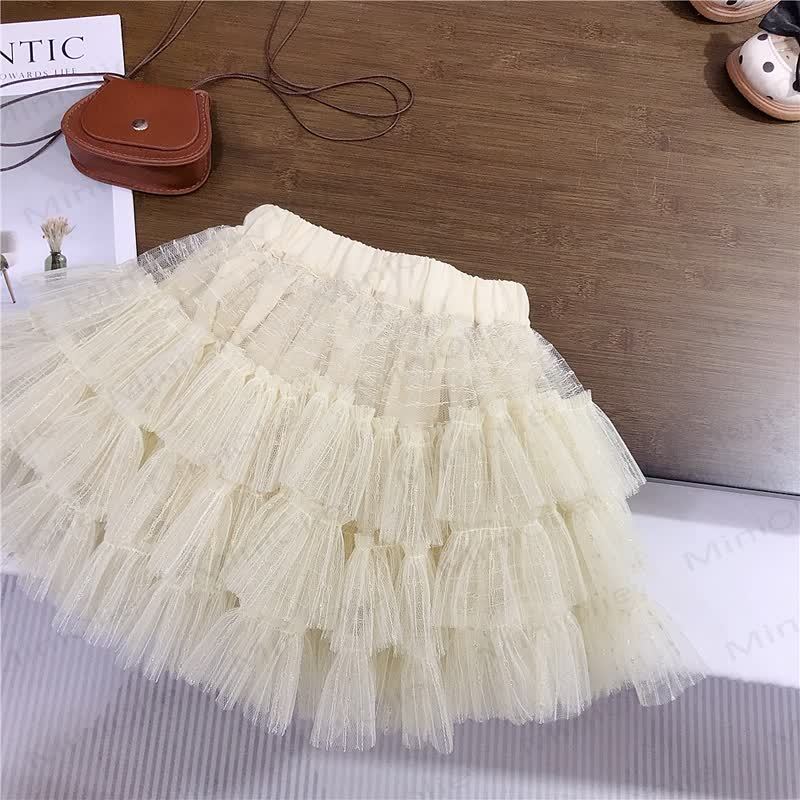 幼児用女の子用キャミソールまたはチュールスカートセット - スカート - 8-9T - image 2