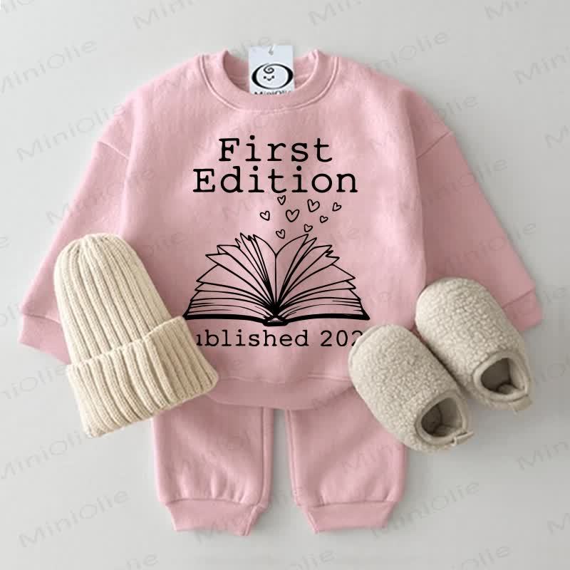 FIRST EDITION PUBLISHED 2026ベビー用スウェットシャツ 2点セット - ピンク - 2～3歳 - image 2