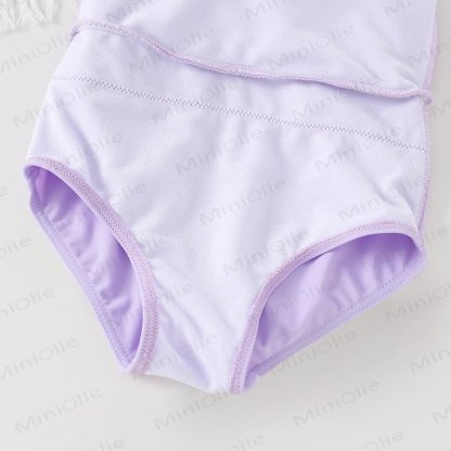 幼児用女の子用リボン付き水着（帽子付き） - image 3