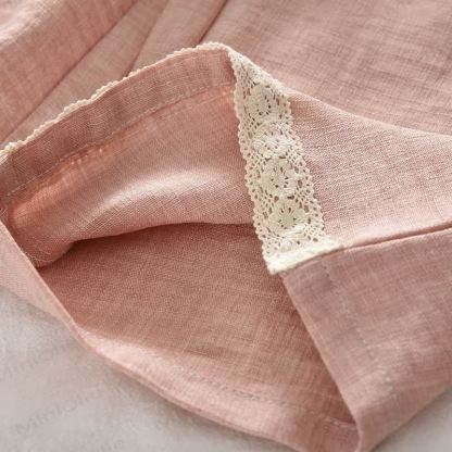 幼児用女の子向けピンクレースキャミソール＆パンツ2点セット - image 4