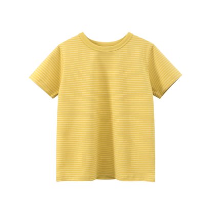 幼児用ストライプTシャツ - 黄色 - 8-9T - image 3