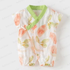 ベビーポメロ キモノロンパース - ピンク - 18～24ヶ月 - image 1