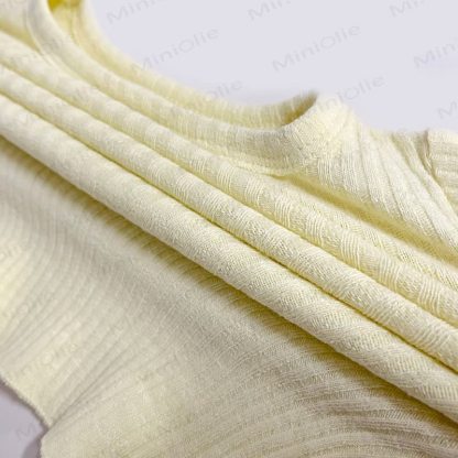 ベビー・幼児用無地リブ編みパジャマセット - image 9