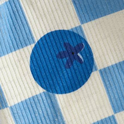 ベビー幼児用チェッカーボードブルーベリーコーデュロイパンツ - image 3