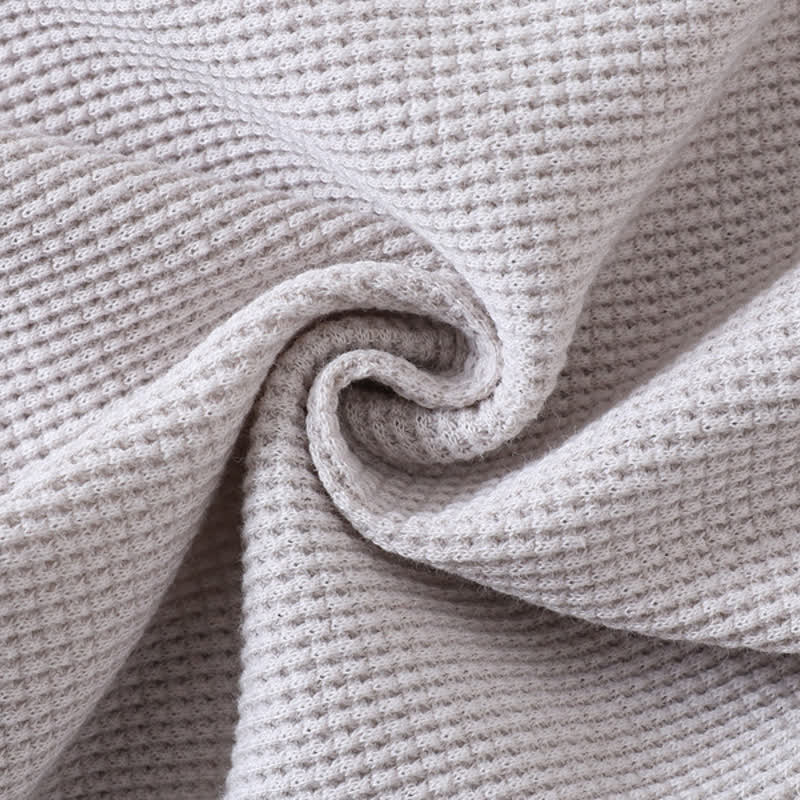 ベビー用無地リブ編みフリル袖ロンパース - image 8