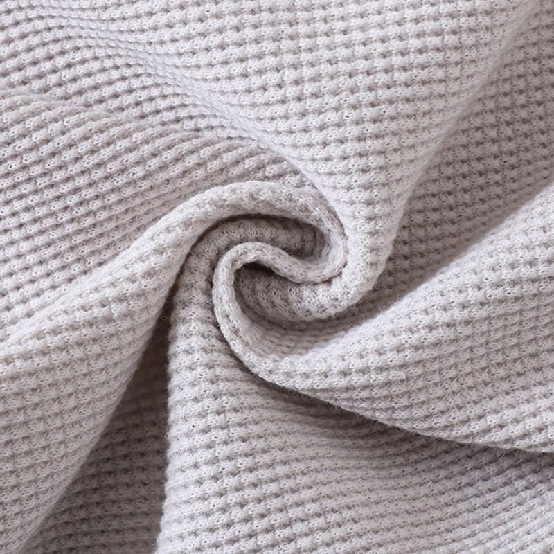 ベビー用無地リブ編みフリル袖ロンパース - image 8