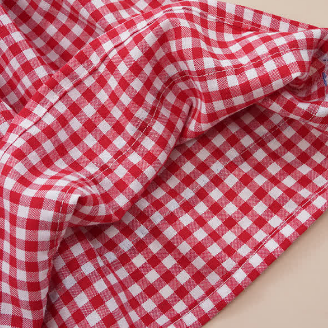 幼児用女の子向け夏用ギンガムチェック柄チェリーパッチDress - image 5