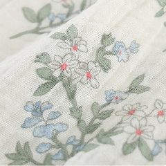 ベビー用花柄レーススクエアネックノースリーブロンパース - image 5