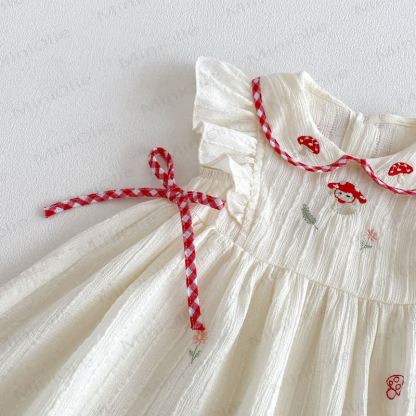 ベビー・幼児用女の子向けリボン付きタンクトップ、ノースリーブDress、またはチェック柄パンツ - image 7