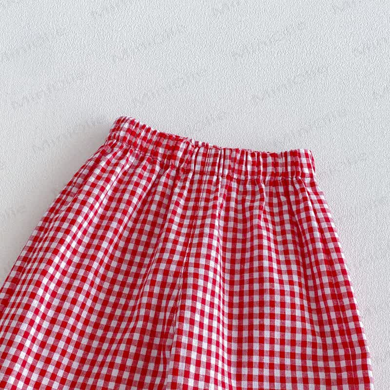 ベビー・幼児用女の子向けリボン付きタンクトップ、ノースリーブDress、またはチェック柄パンツ - image 10