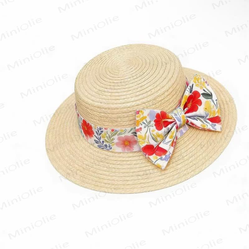 幼児・キッズ 女の子用 コットン 花柄プリント ノースリーブワンピースDress付き - 帽子付きマルチカラー - 12～13歳 - image 2