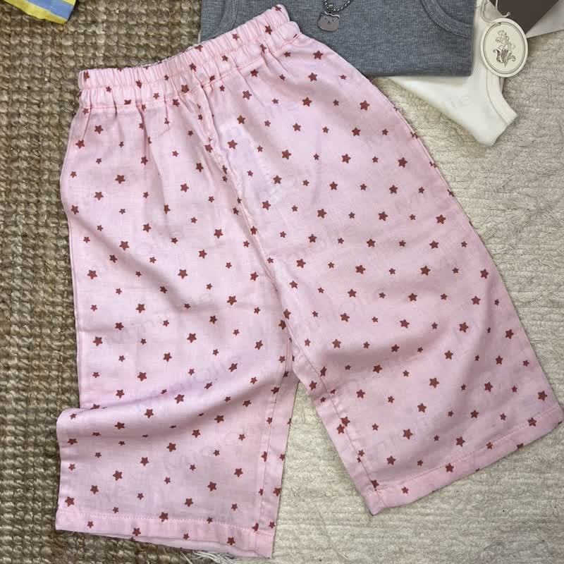 幼児用コットンパンツまたは無地Tシャツ - ピンク - 6～7歳 - image 3