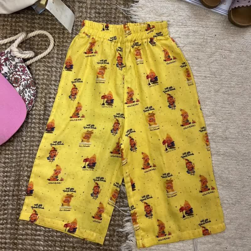 幼児用コットンパンツまたは無地Tシャツ - 黄色 - 6～7歳 - image 7