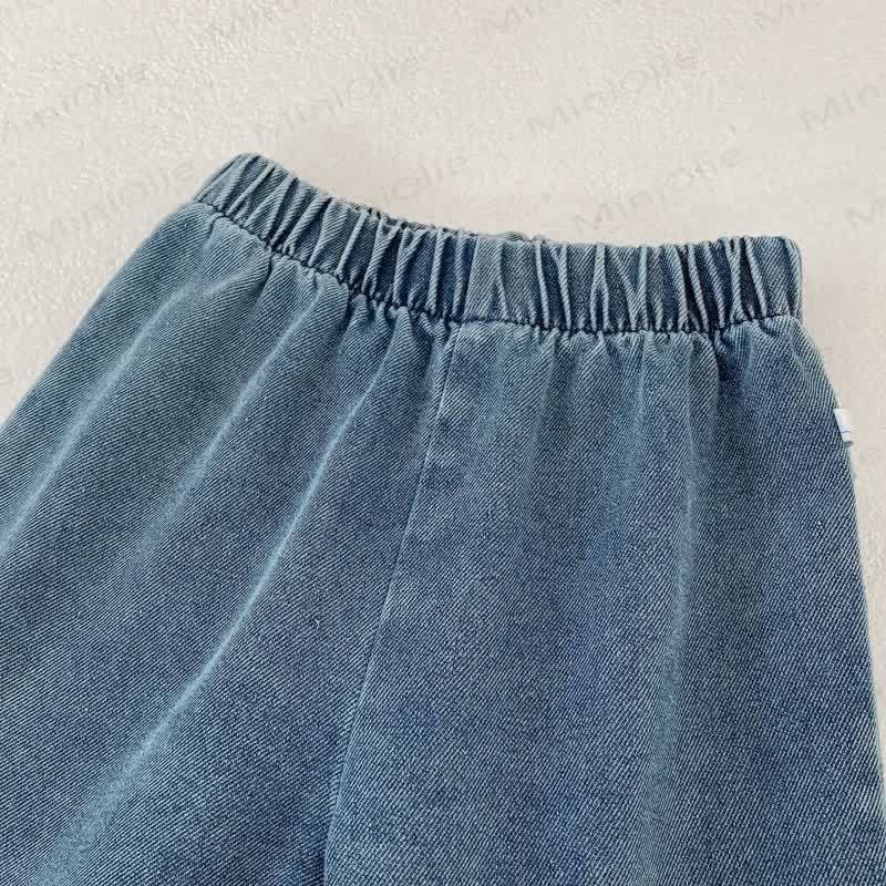 幼児用女の子デニムタンクトップとパンツのセット - image 5