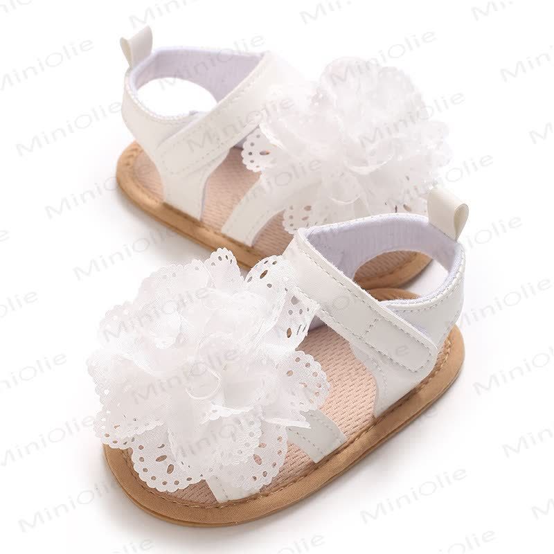 ベビーレースフラワーファーストウォーカーサンダル - image 22