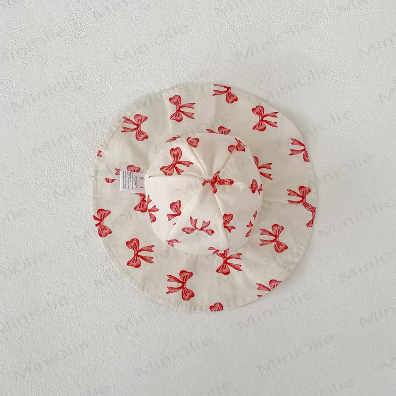 ベビーガールズ用コットンベージュタンクトップと赤チェック柄ショートパンツのセット、または帽子 - ベージュの帽子 - 3～4歳 - image 3