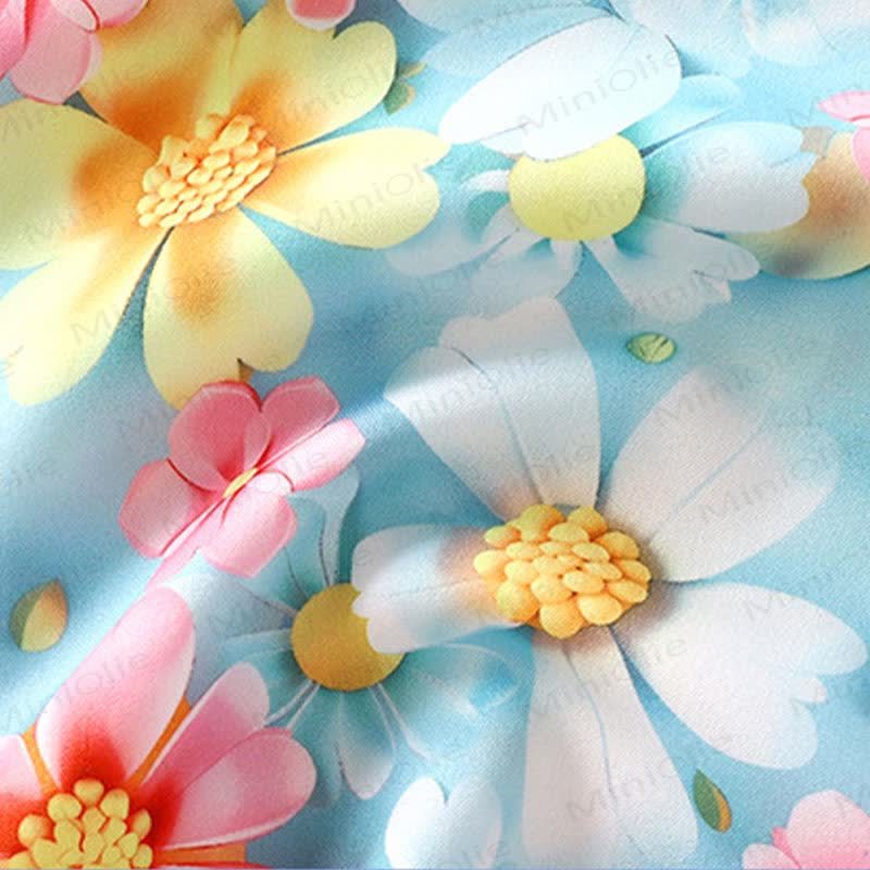 幼児・キッズ 女の子用 バタフライ柄 ポリエステル ノースリーブDress - image 4