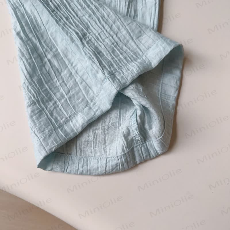 幼児用女の子向け無地タンクトップとパンツのセット - image 9