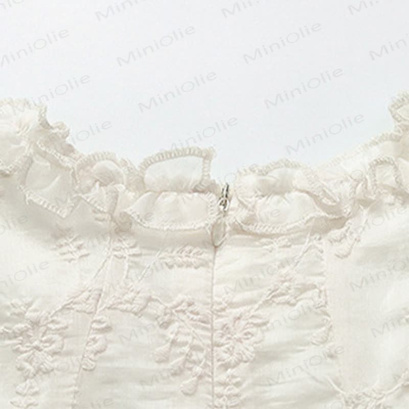 幼児用女の子用リボン付きチュールプリンセスノースリーブDress - image 5