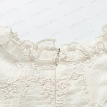 幼児用女の子用リボン付きチュールプリンセスノースリーブDress - image 5