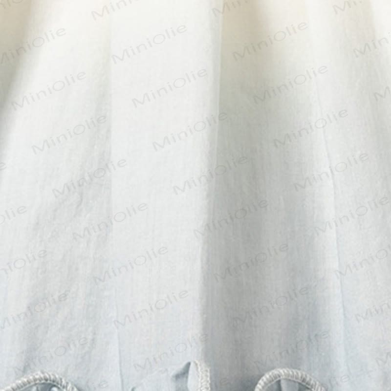 幼児用女の子向けフリル付きコットンノースリーブDress - image 5