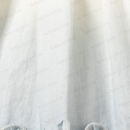 幼児用女の子向けフリル付きコットンノースリーブDress - image 5