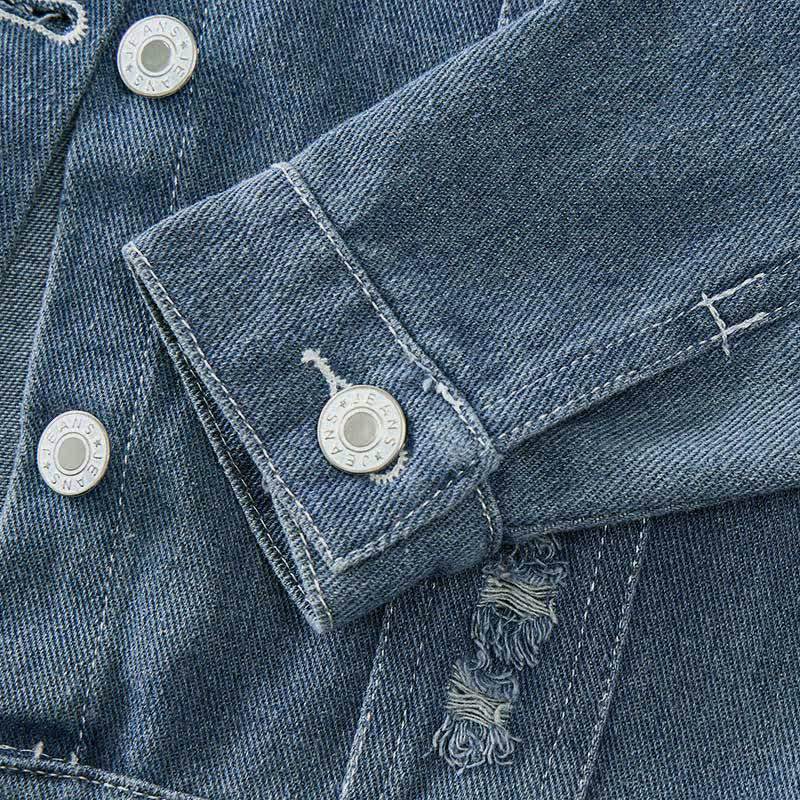 YOU ARE MY SUNSHINE幼児・キッズ 女の子用 レインボーサン デニムジャケット - image 4