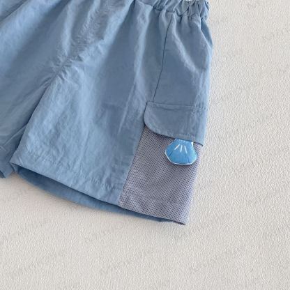 ベビー・幼児用コットンストライプTシャツまたは無地ショートパンツ - image 11