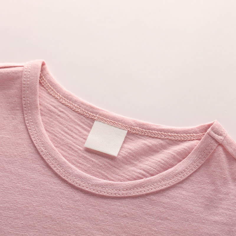 幼児用無地クルーネックTシャツ - image 8