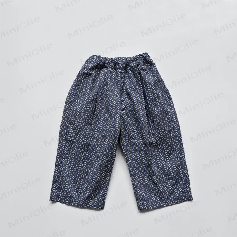 幼児用コットン水玉パンツ - 海軍 - 4～5歳 - image 2