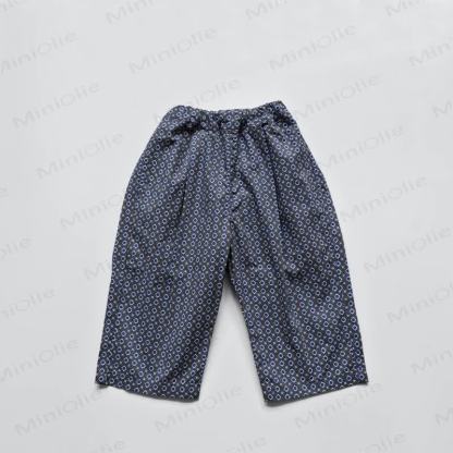 幼児用コットン水玉パンツ - 海軍 - 4～5歳 - image 2