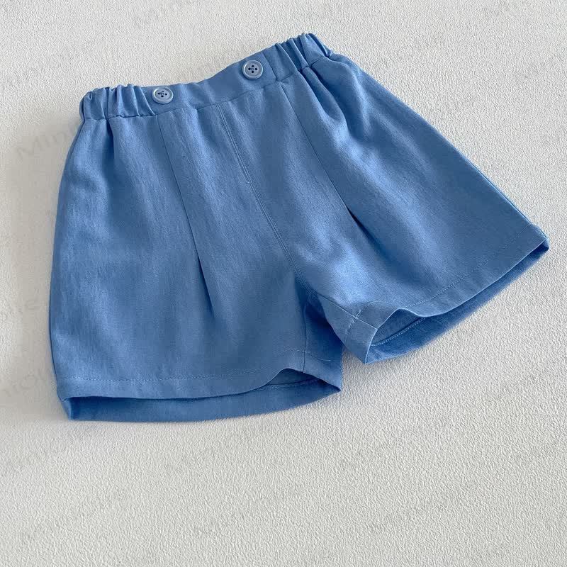 ベビー・幼児男の子用コットンチェックシャツまたは無地ショートパンツ - image 14