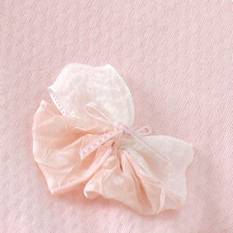 ベビー用花柄/うさぎ柄フリルロンパース - image 8