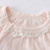 ベビー用花柄パジャマロンパース - image 5