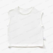 ベビー・幼児用無地クルーネックTシャツ - 白 - 4～5歳 - image 5
