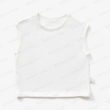 ベビー・幼児用無地クルーネックTシャツ - 白 - 4～5歳 - image 5