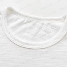 ベビー・幼児用無地クルーネックTシャツ - image 9
