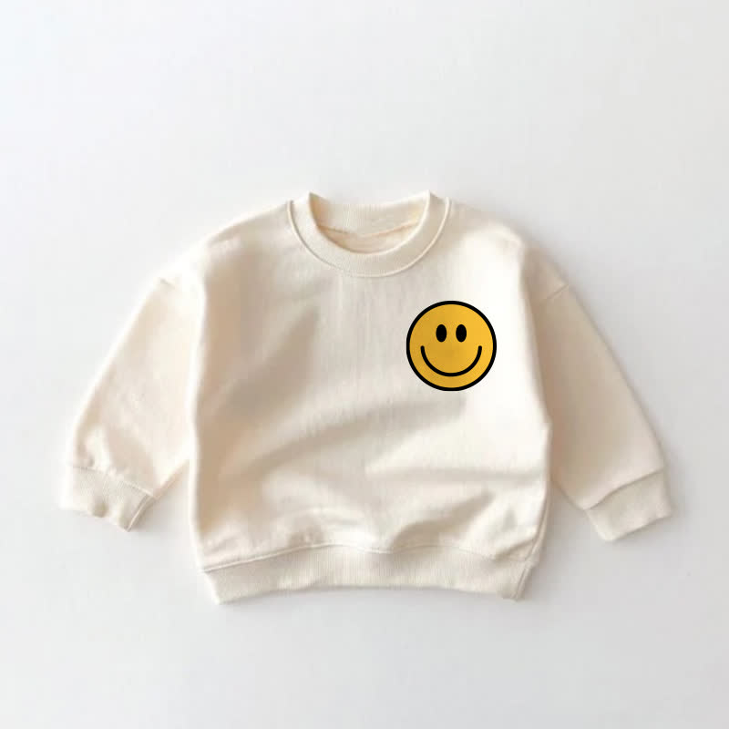 ONE HAPPY DUDE幼児用笑顔スウェットシャツ - image 2