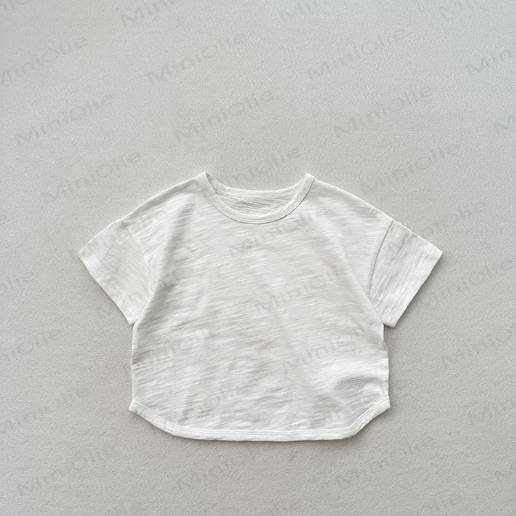 ベビー・幼児用無地サマーTシャツ - 白 - 6～7歳 - image 7