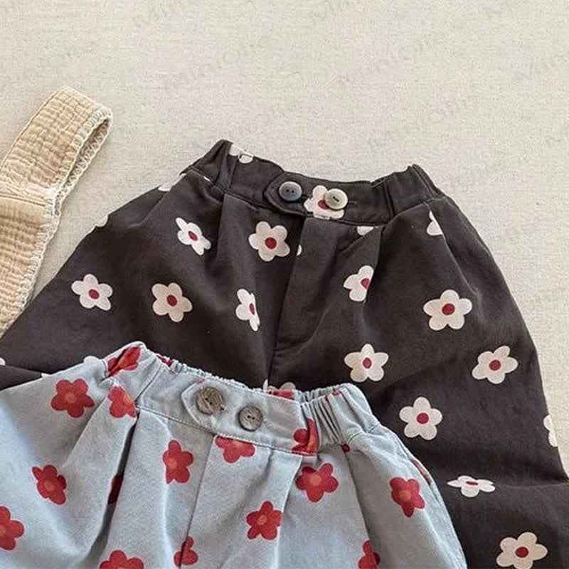 幼児用花柄パンツ - image 4