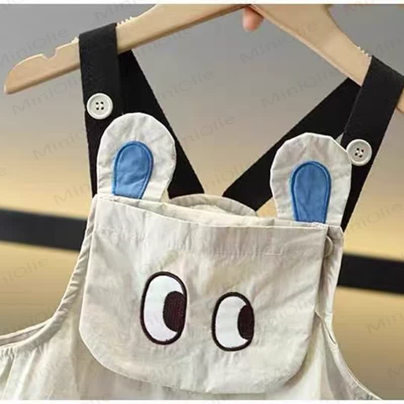 ベビーボーイズ ベアコレクション オーバーオールとストライプTシャツのツーピースショーツセット - image 4