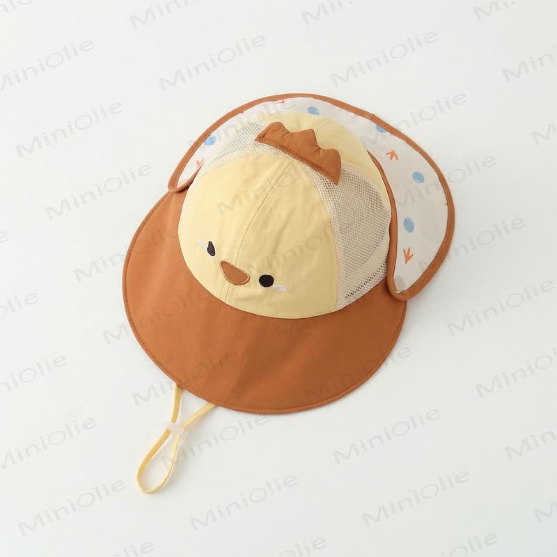 赤ちゃん動物用日よけ帽子 - ひよこ - 8ヶ月～3歳 - image 6