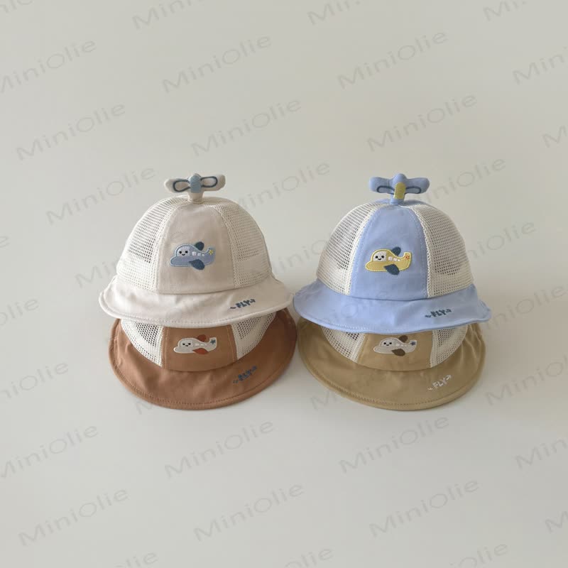 ベビー用飛行機バケットハット - image 1