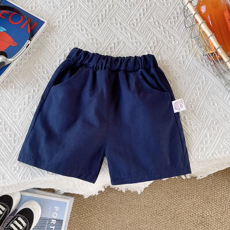 ベビー男の子用ストライプ柄ポロシャツ＆ショートパンツ 2点セット - image 11
