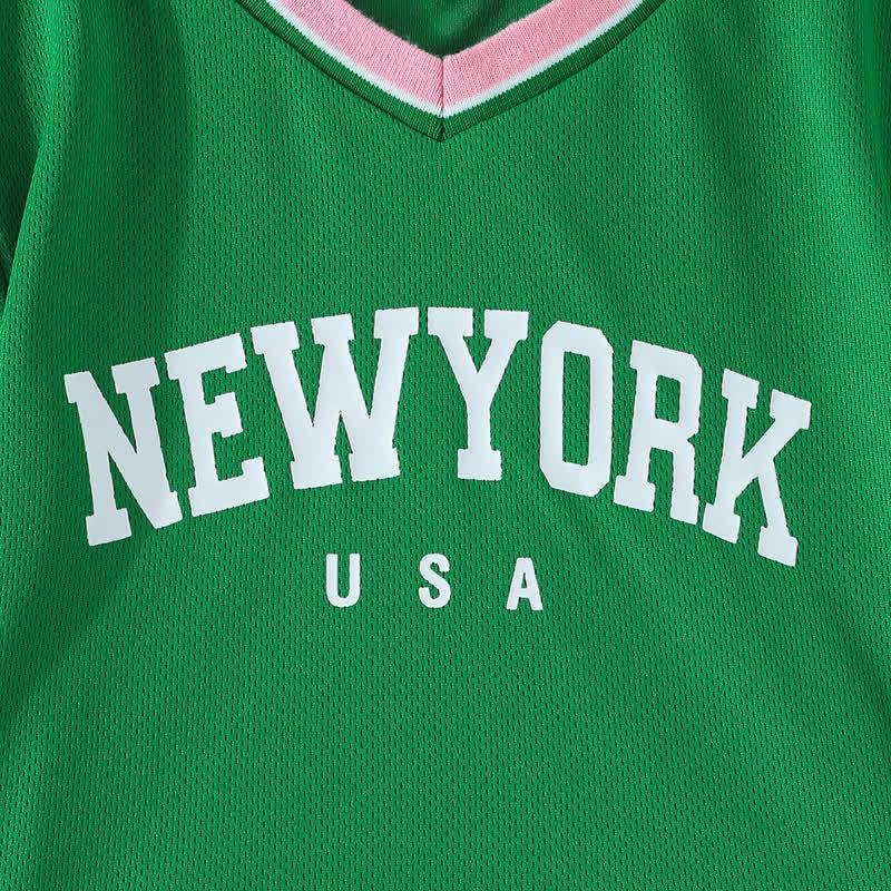 NEWYORK USAベビーガール用トップス＆スカート ツーピース スポーティーセット - image 11