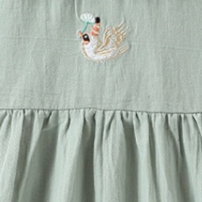 ベビーガール用アニマルプリントピーターパンカラーDress - image 8