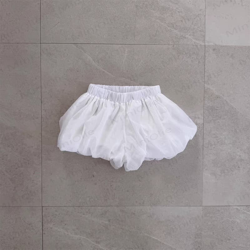 ベビーソフトコットンガーゼブルマショーツ - 白 - 4～5歳 - image 2