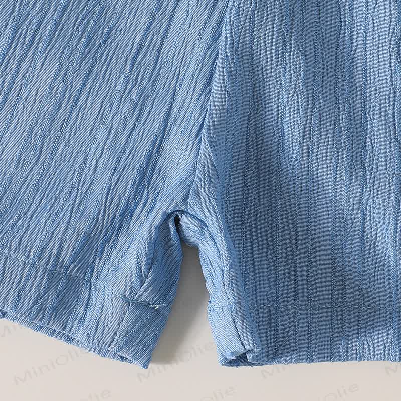 男の子用無地半袖セット - image 6