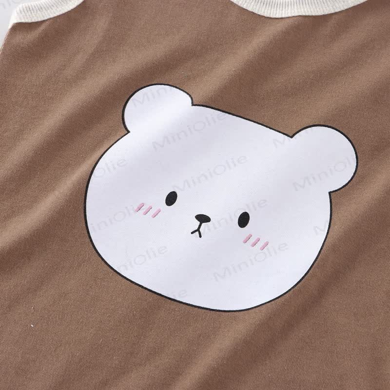 幼児用恐竜/クマ柄ノースリーブセット - image 6